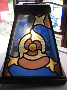 Leadlight stained glass Whangarei. Stained glass lantern